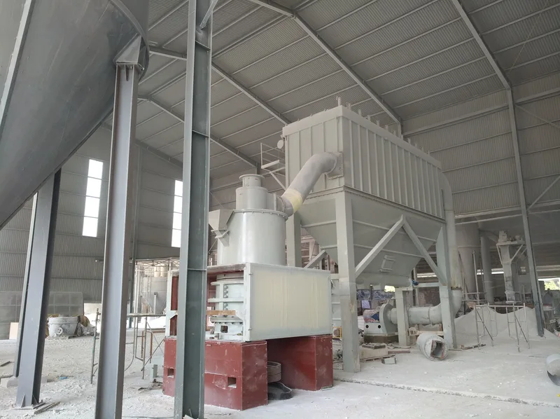 Complete ultrafine limestone powder plant at a customer site
