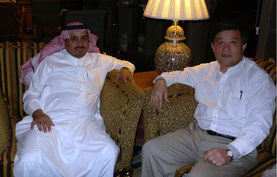 Saudi customer visiting Cronus powder equipment factory