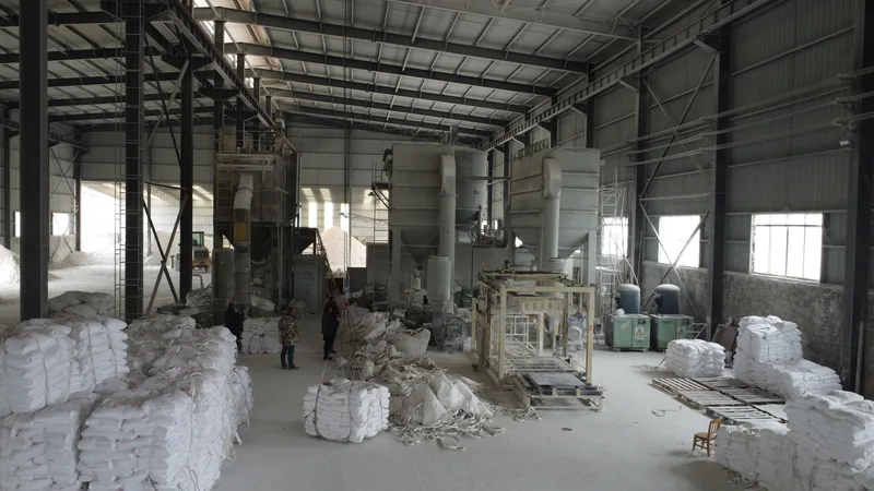 Grinding mill assembly area in Cronus factory