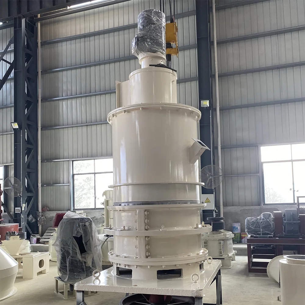 CRGM limestone ultrafine ring roller grinding mill in the Cronus workshop